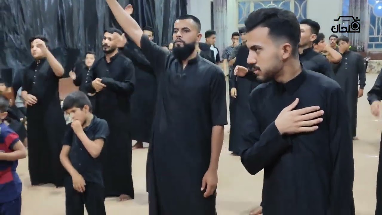 مجلس اليله الخامس عشر من محرم الحرام موكب سبايا الطف خادم الحسين برعم الصغير حسين علي حسين 2025/7/10