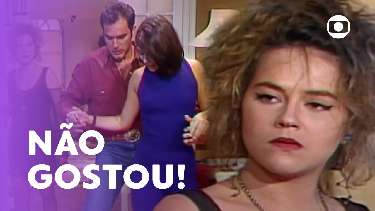 Indignada! Malu flagra Alaor e Carola dançando e tem ataque de ciúmes | Mulheres de Areia | TV Globo