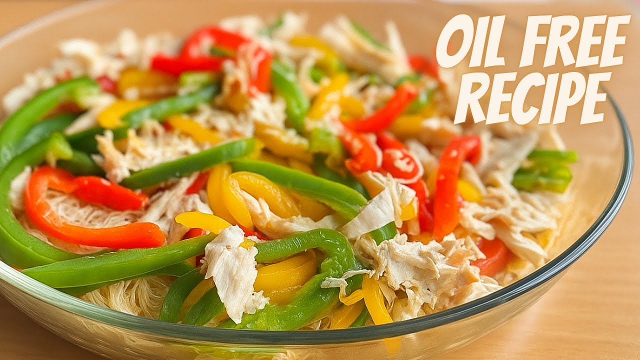OIL FREE COOKING! Steam Rice Vermicelli Recipe in 10 Minutes
