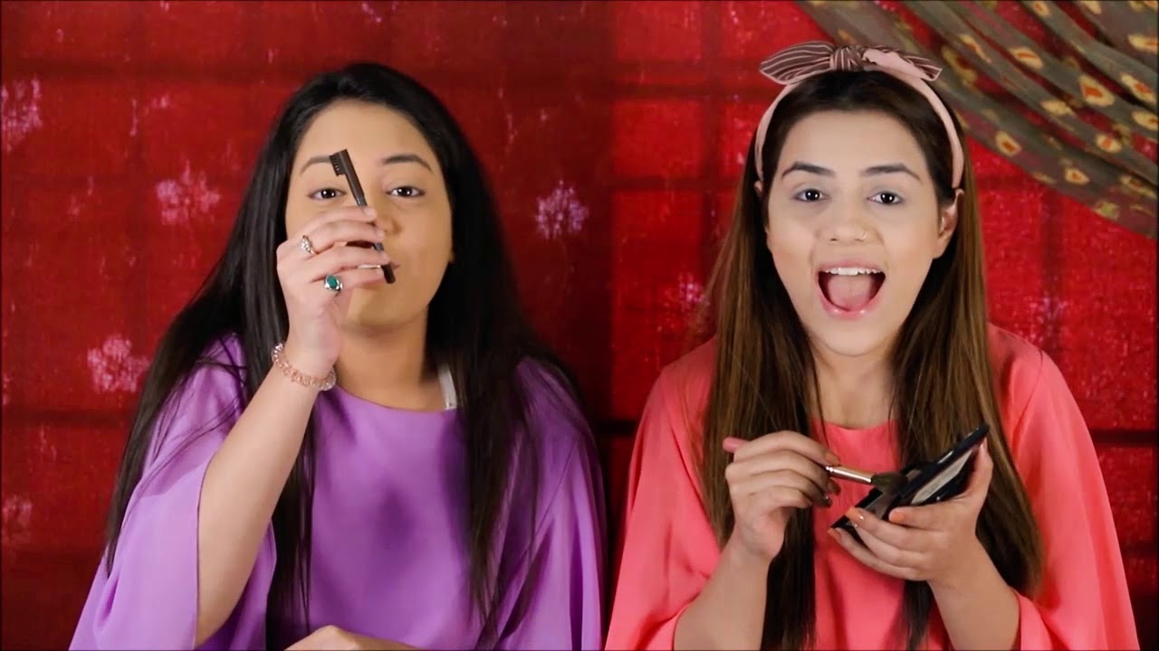 SISTER TAG - GRWM - Glow Monster & I Exchange Make-up bags