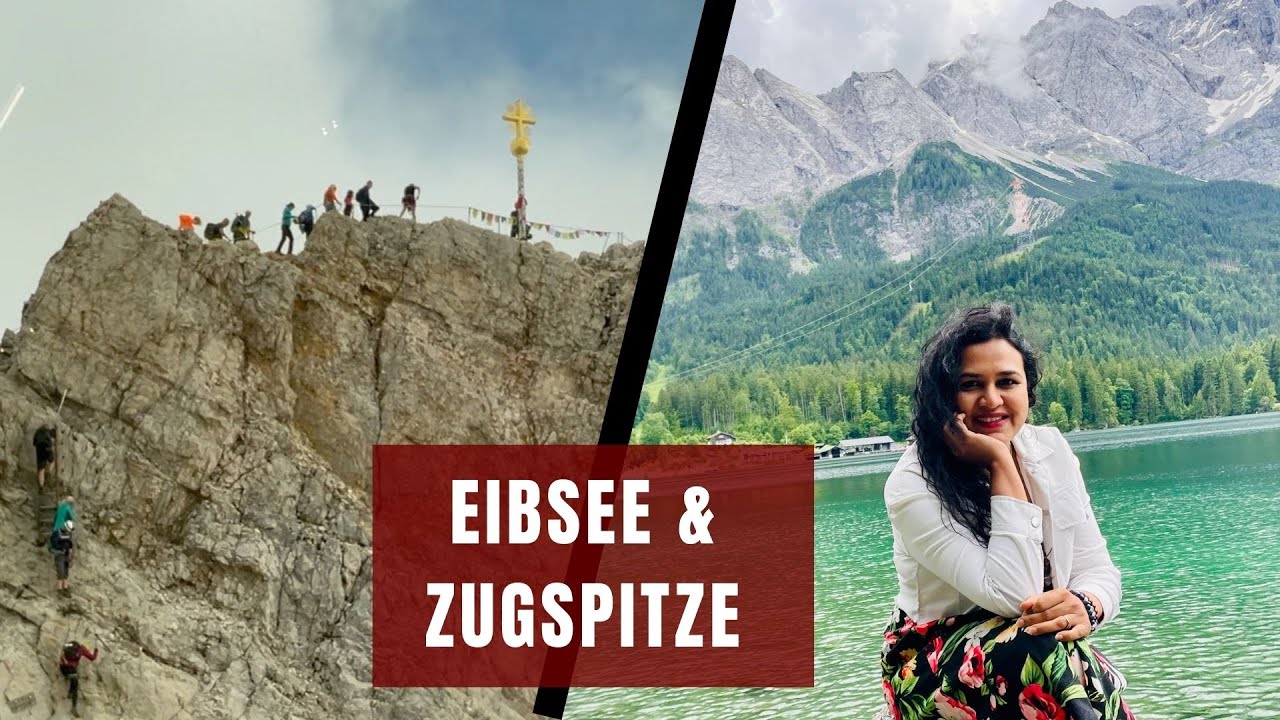 Zugspitze & Eibsee | Top Of Germany (Hindi Vlog) | Day Trip From Munich | Zugspitzbahn