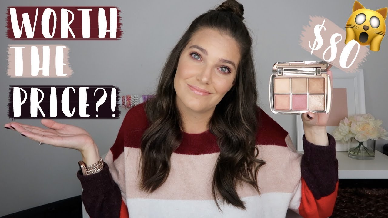HOURGLASS AMBIENT LIGHTING EDIT UNLOCKED PALETTE REVIEW & DEMO | Sarah Brithinee