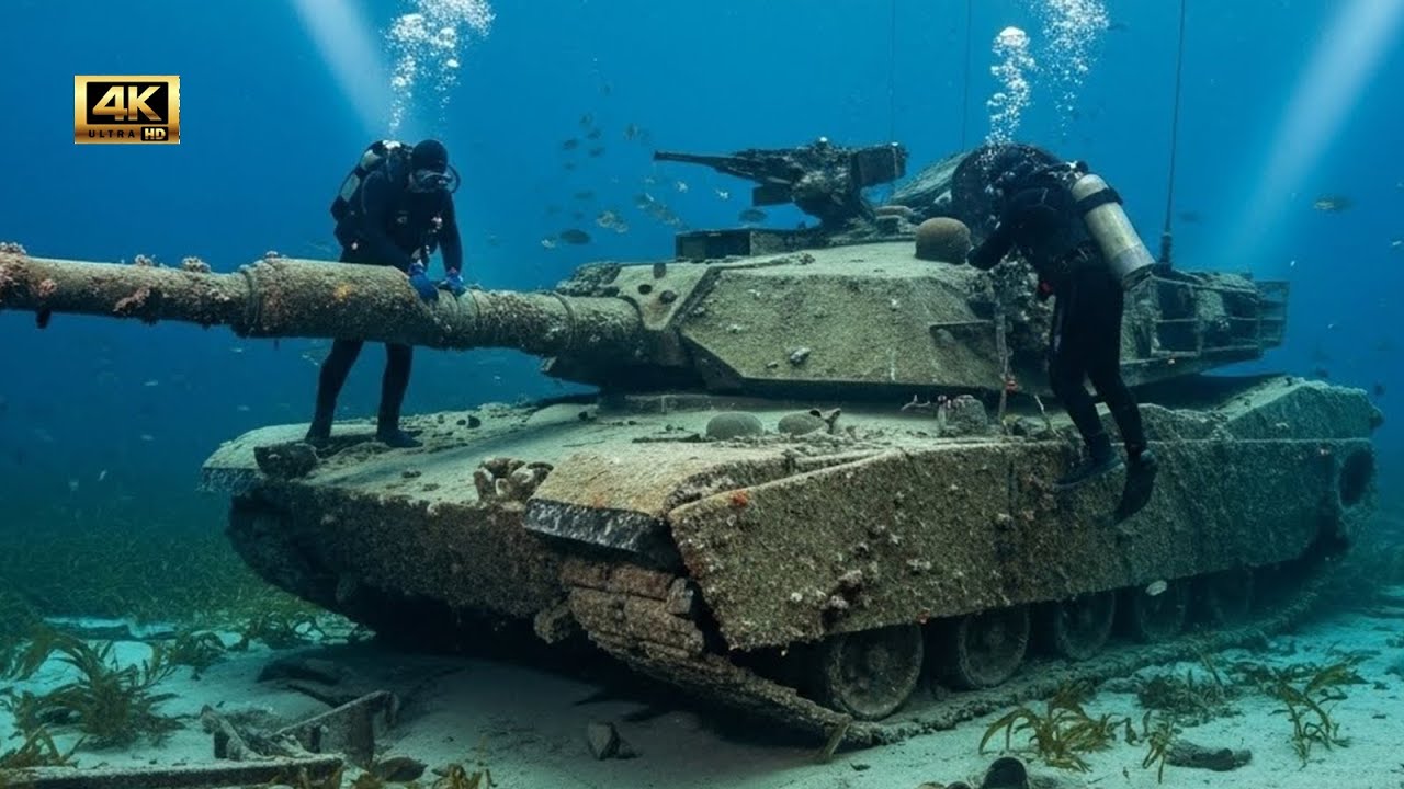Salvaging & Restoring a Sunken M1 Abrams Tank: Deep Sea Rescue