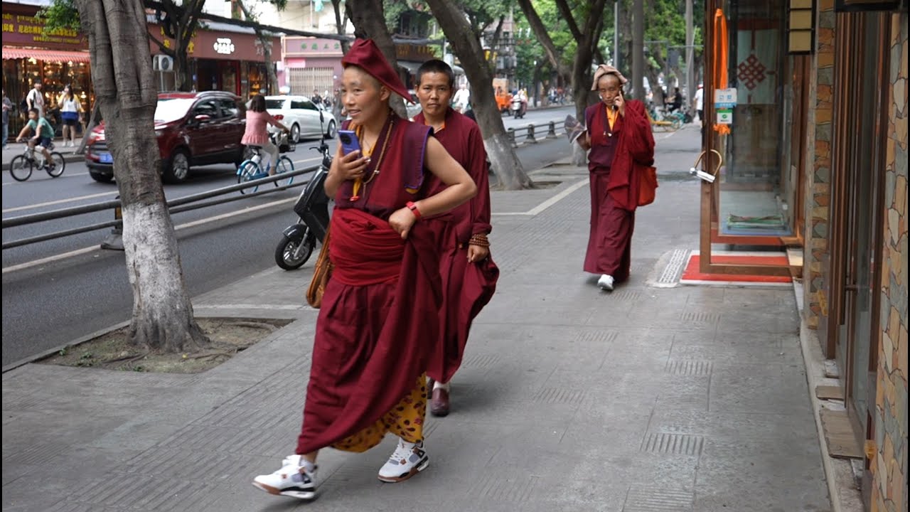 Tibetan Quarter in Chengdu, China
