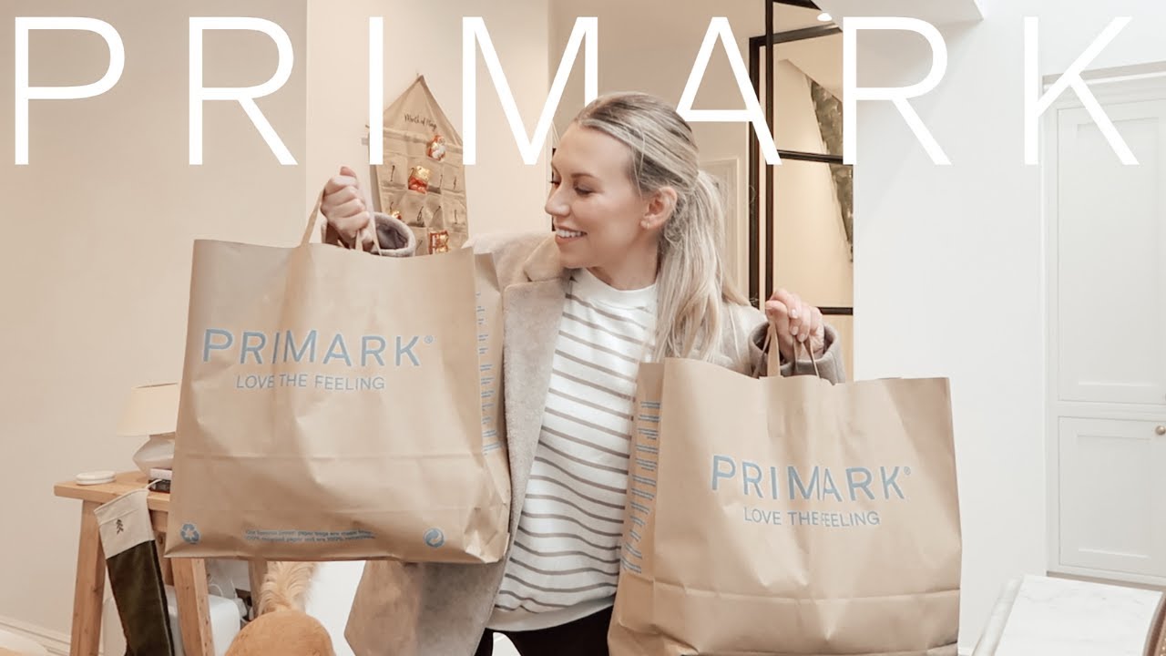DECEMBER PRIMARK HAUL | Come Christmas Shopping With Me 📍 The Trafford Centre Manchester