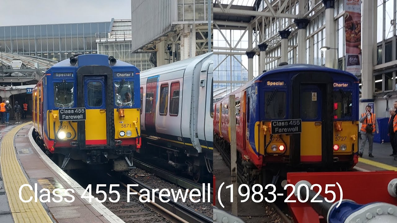 Class 455 Farewell - 1983-2025 Sunday 21st December 2025