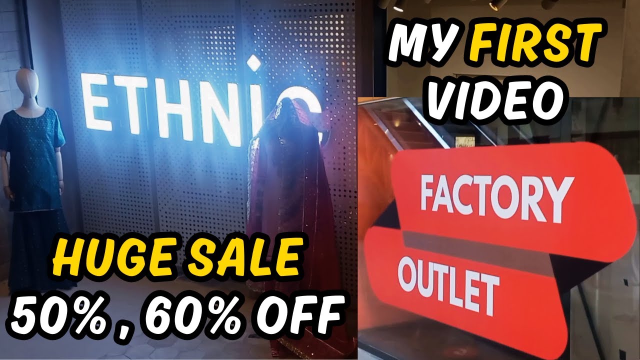 Ethnic Factory Outlet - Huge Sale - Flat 50% to 60% Off On Entire Stock