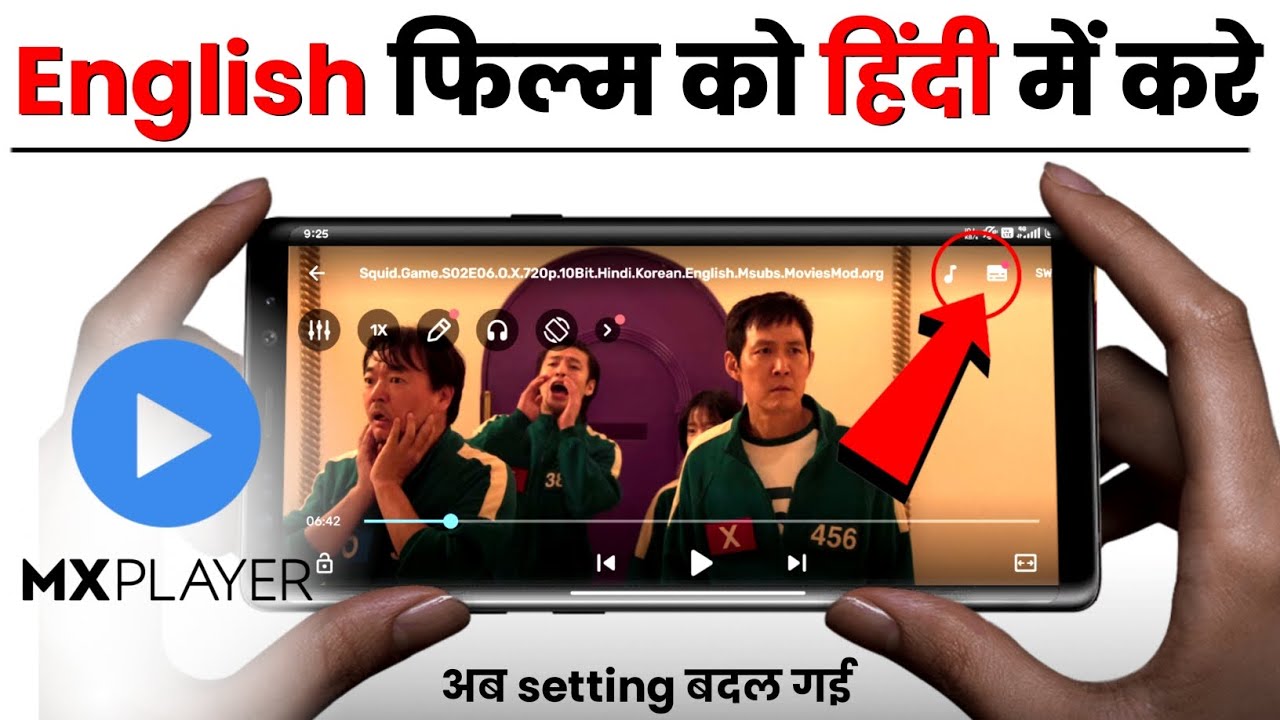 How to convert English movie to Hindi in MX Player | MX Player language change | TA Tips