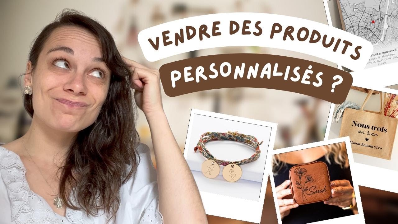 Vendre des produits fait-main personnalis&eacute;s sur internet ? 💡