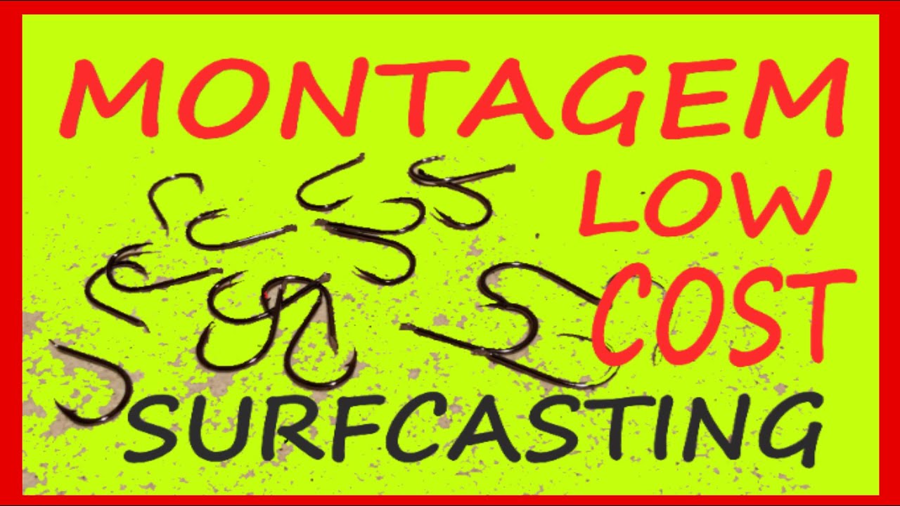 MONTAGEM DE SURFCASTING PARA ROBALOS , DOURADAS E SARGOS