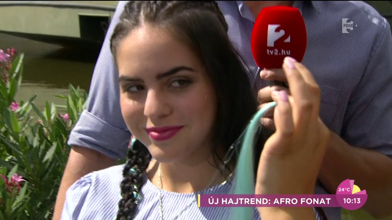 A nyár trendfrizurája: az afrofonat - tv2.hu/fem3cafe