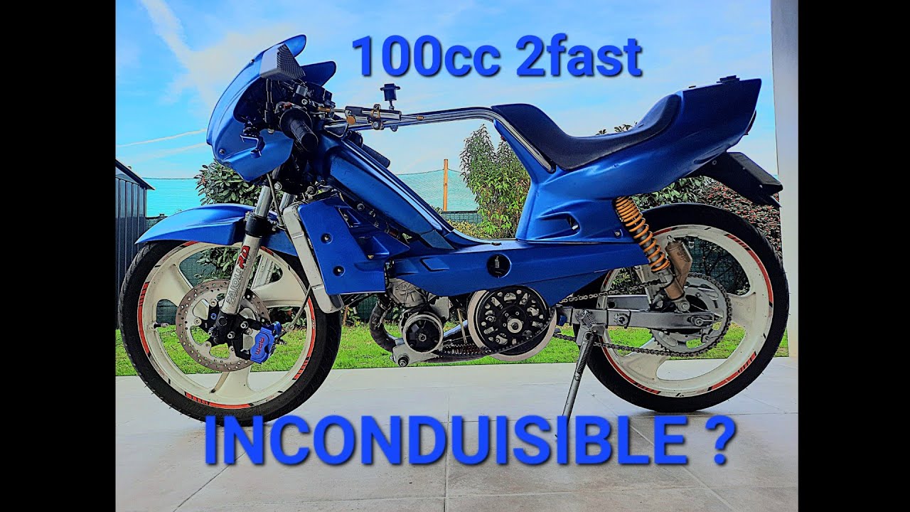 Mobylette 100cc 2fast....trop chère ?....Inconduisible?