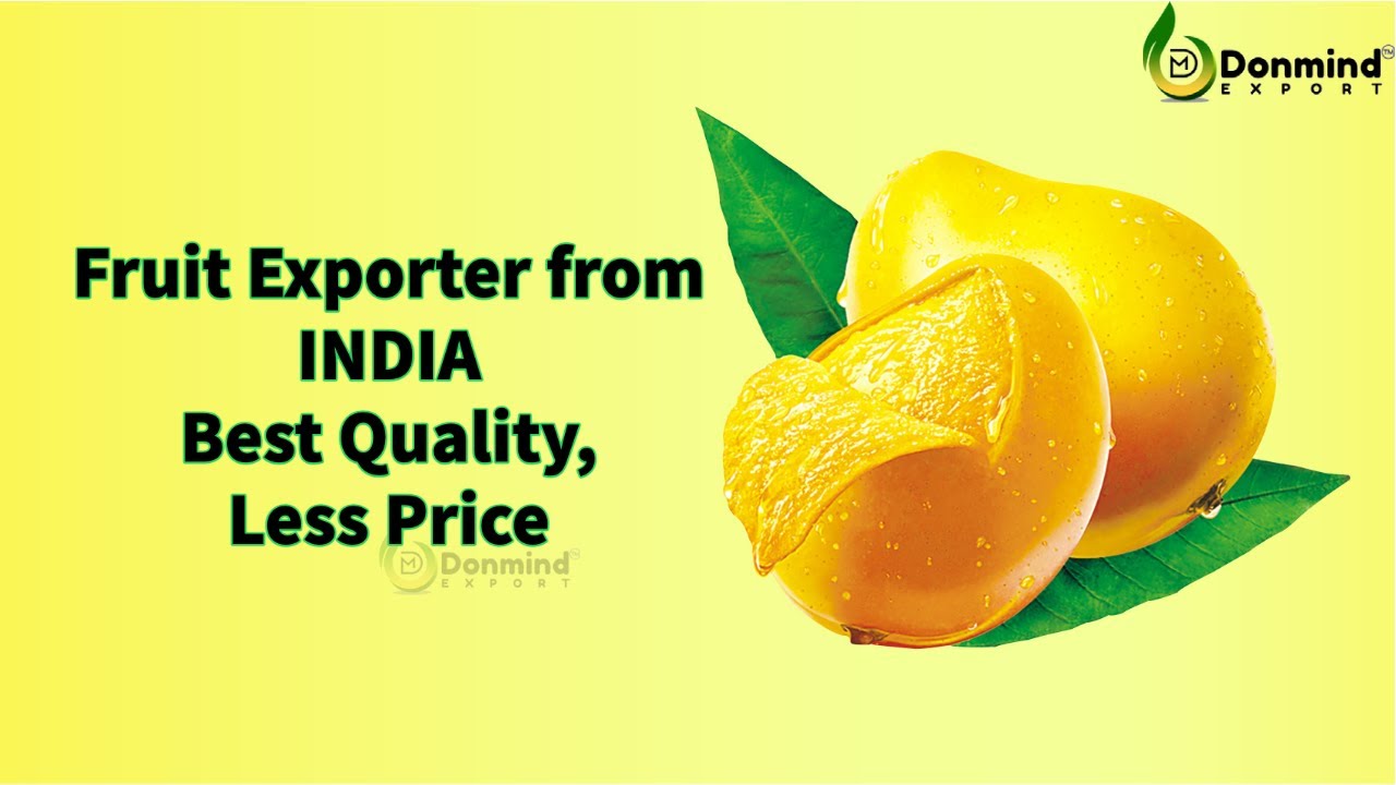 Alphonso Mango exporters from India #DonmindExport company profile