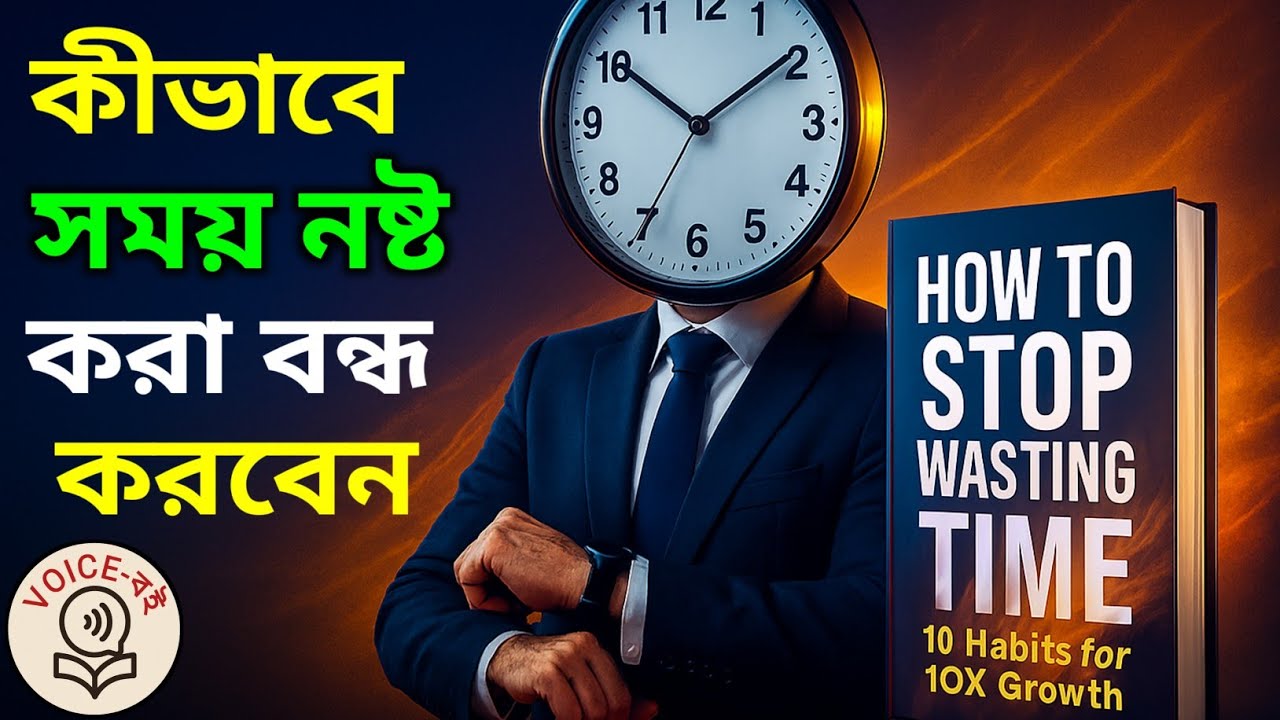 সময় নষ্ট বন্ধ করো 🔥 | How to Stop Wasting Time | 10X Growth Bengali Audiobook | Voice বই