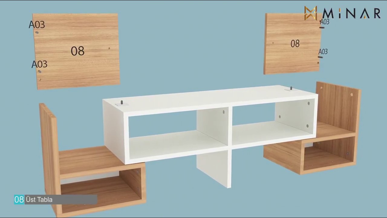 Minar Mobilya | Fold Tv &Uuml;nitesi Montaj Videosu