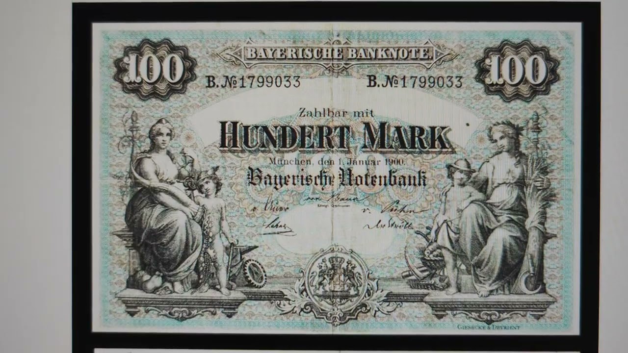 100 марок 1900 года Германия. Памятная , историческая. Радость для нумизматов!