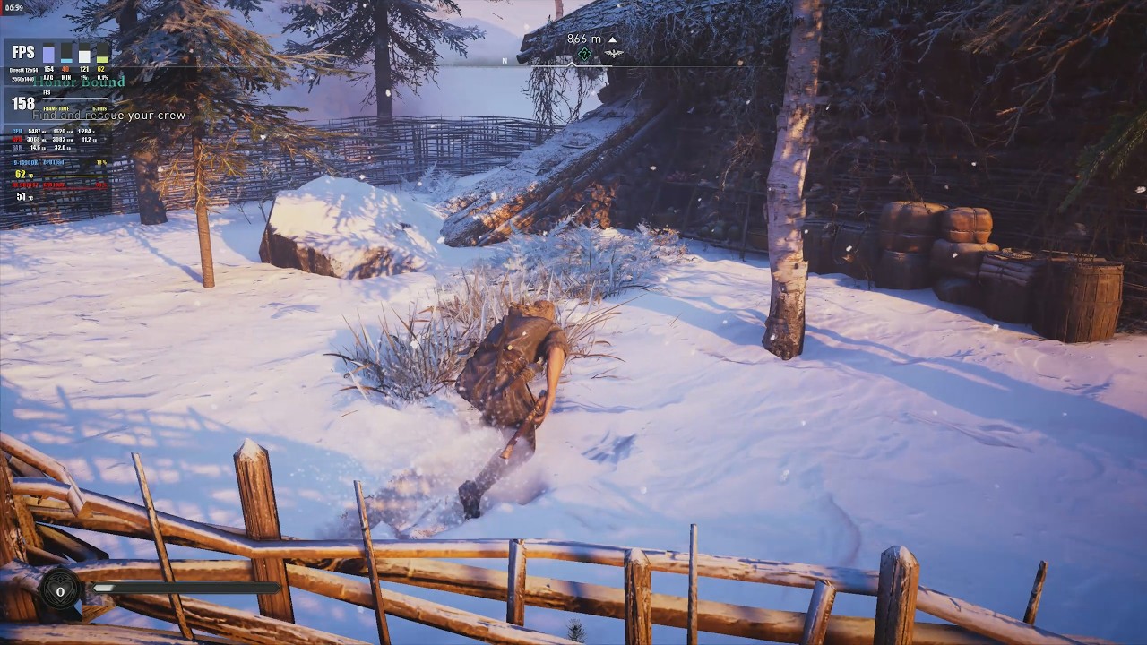 Assassin's Creed Valhalla / i9-14900K + RX 9070 XT / 2K + Ultra
