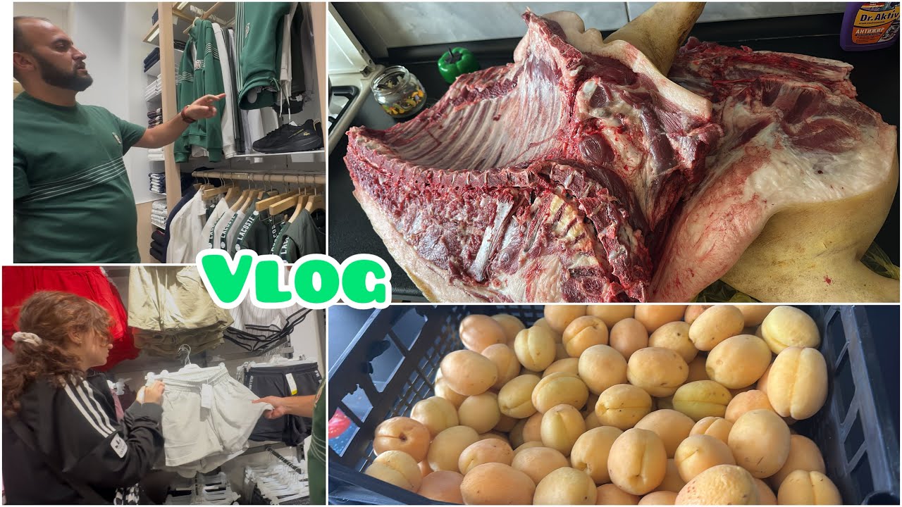 🍑Ծիրան Արտաշատից👩🏼‍🔬Գնում ենք Բժշկի🤩Նոր Շորեր🥩Մսի Գինը Մեր Մոտ@annavahanvlogs 