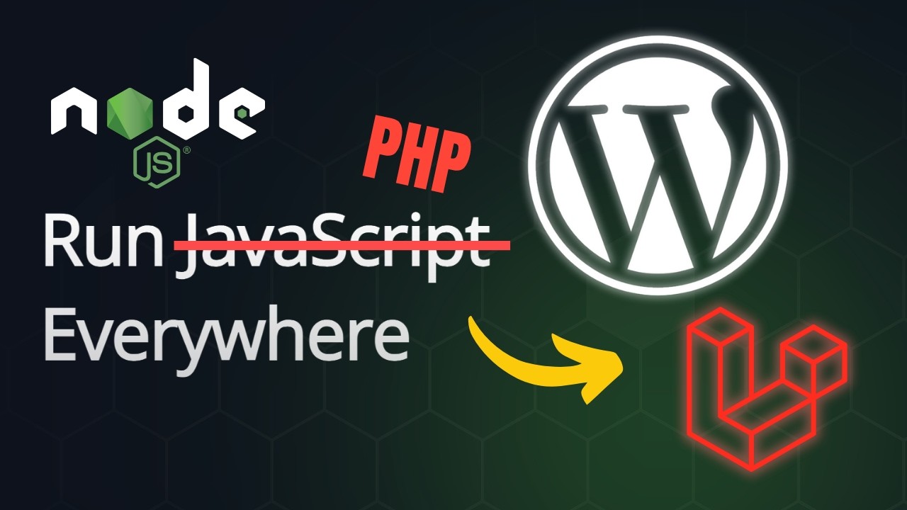 I Built a WordPress Site Running Inside Node.js (Here's How)