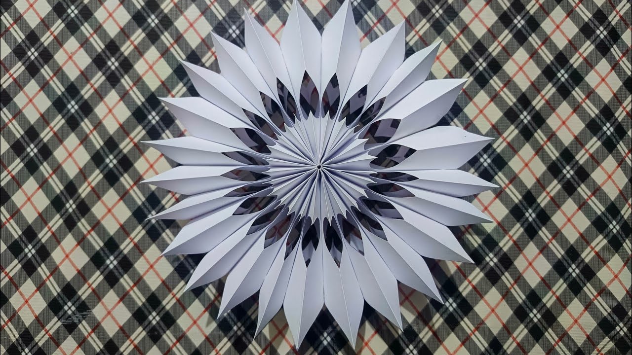 A4 Paper Se Banaye Stunning Flower Craft | Easy DIY Paper Art | Viral Craft Idea