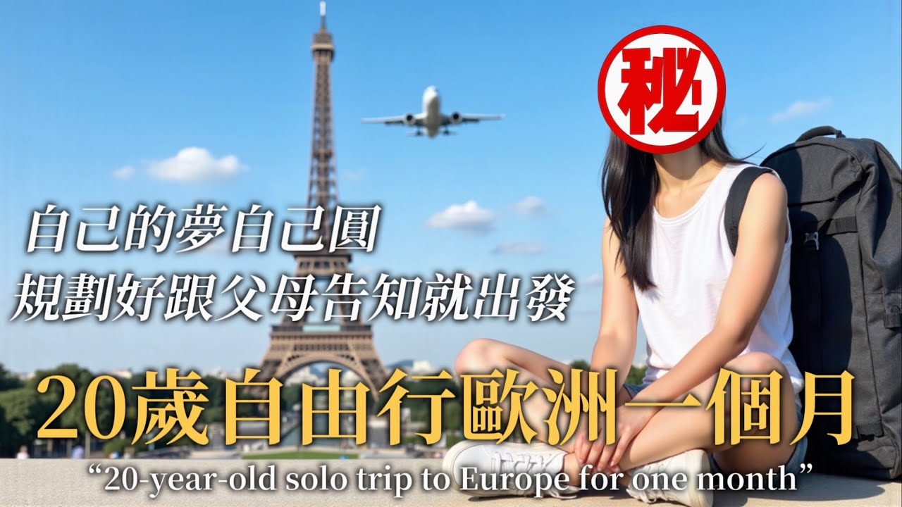 《我圓夢了》20歲一個月的歐洲之旅最終篇！靠自己完成歐洲夢✨去CHANEL巴黎總店買生日禮物送給自己｜17歲的夢想花神咖啡廳已成真！Paris,France🇫🇷