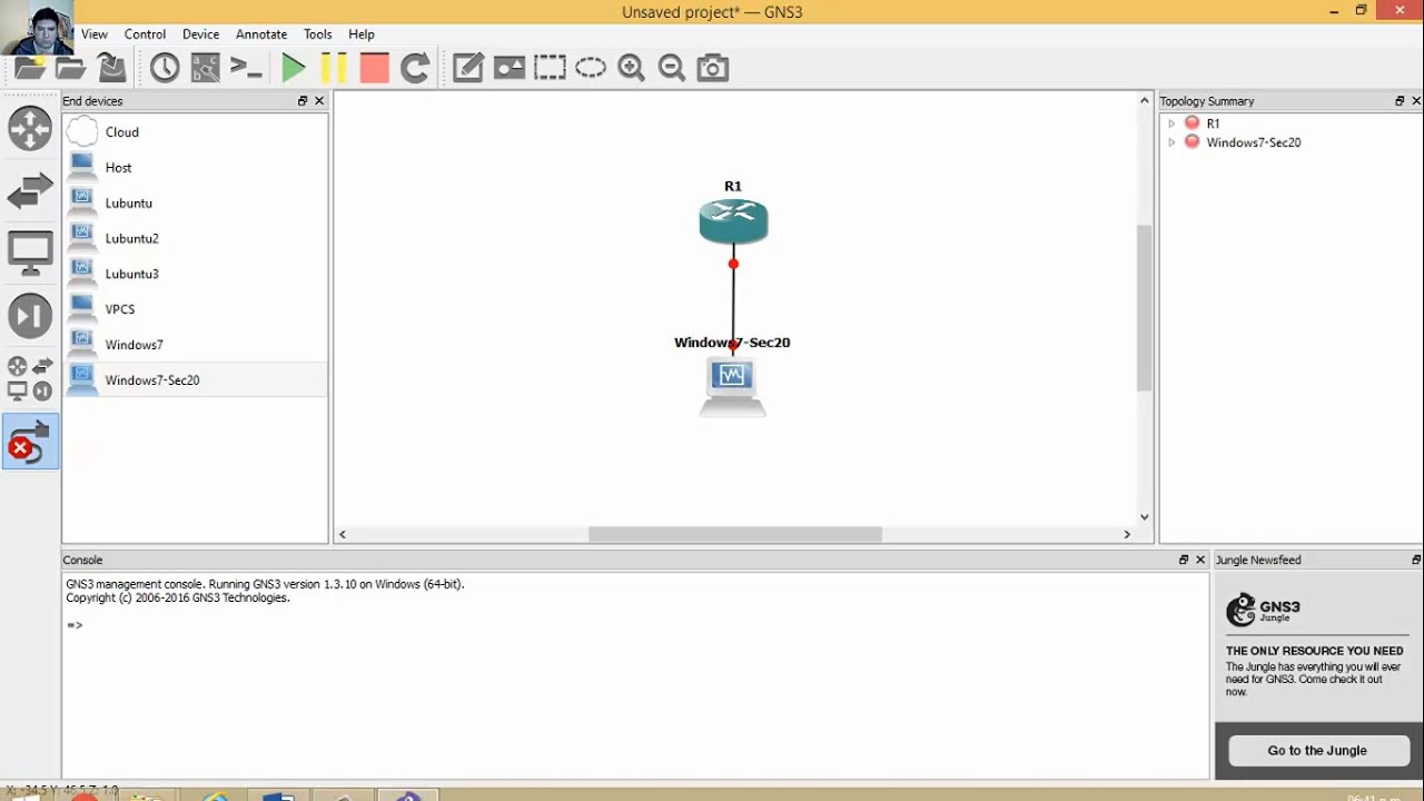 Administrative Access AAA Practice (GNS3)