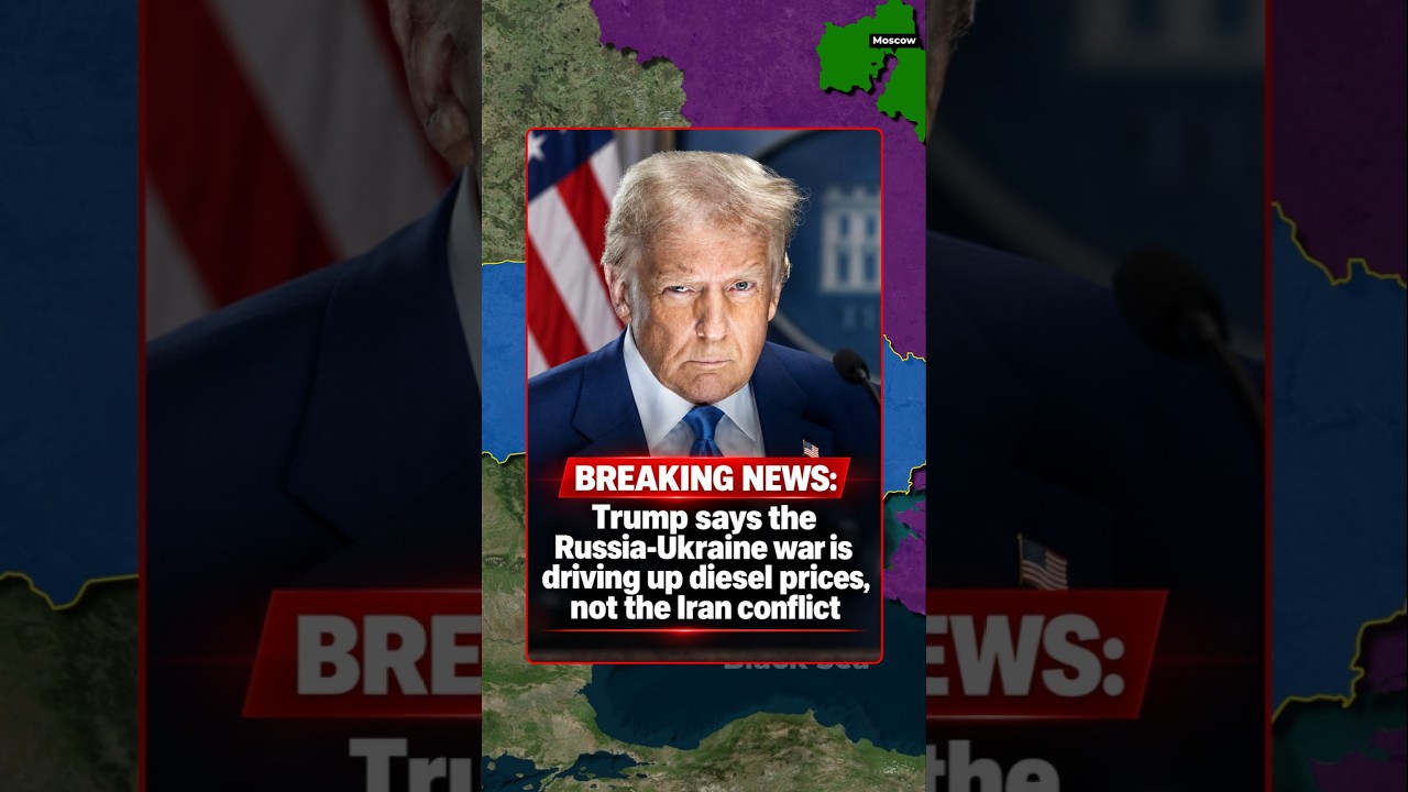 🇺🇸⛽ Trump Blames Russia&ndash;Ukraine War for Rising Diesel Prices: Ukraine Targets Russian Energy Sites
