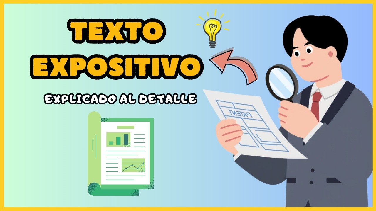El texto expositivo explicado al detalle