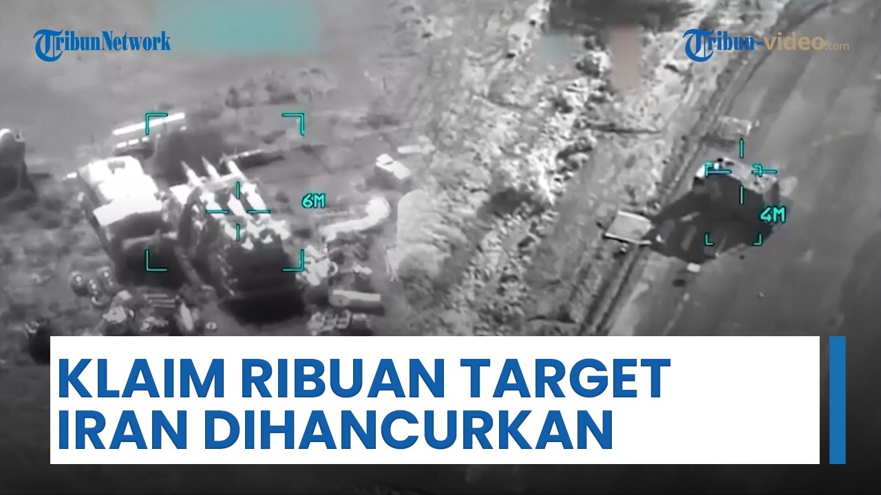 Video Serangan AS ke Iran Beredar, CENTCOM Sebut Ribuan Target Telah Dihancurkan