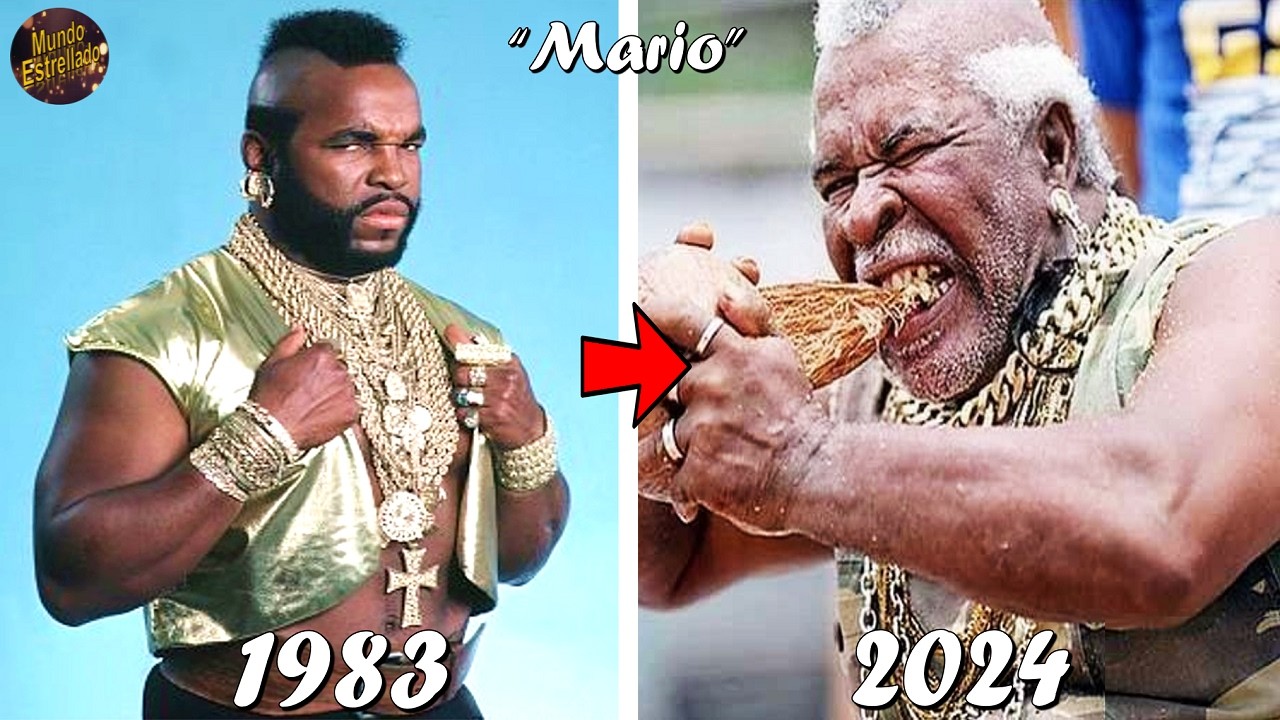 Así Lucen los Personajes de 