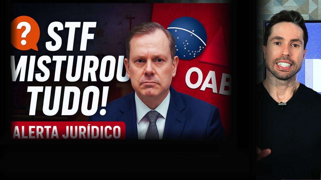 STF, AGU e OAB: A MAIOR CONFUSÃO JURÍDICA dos últimos tempos!