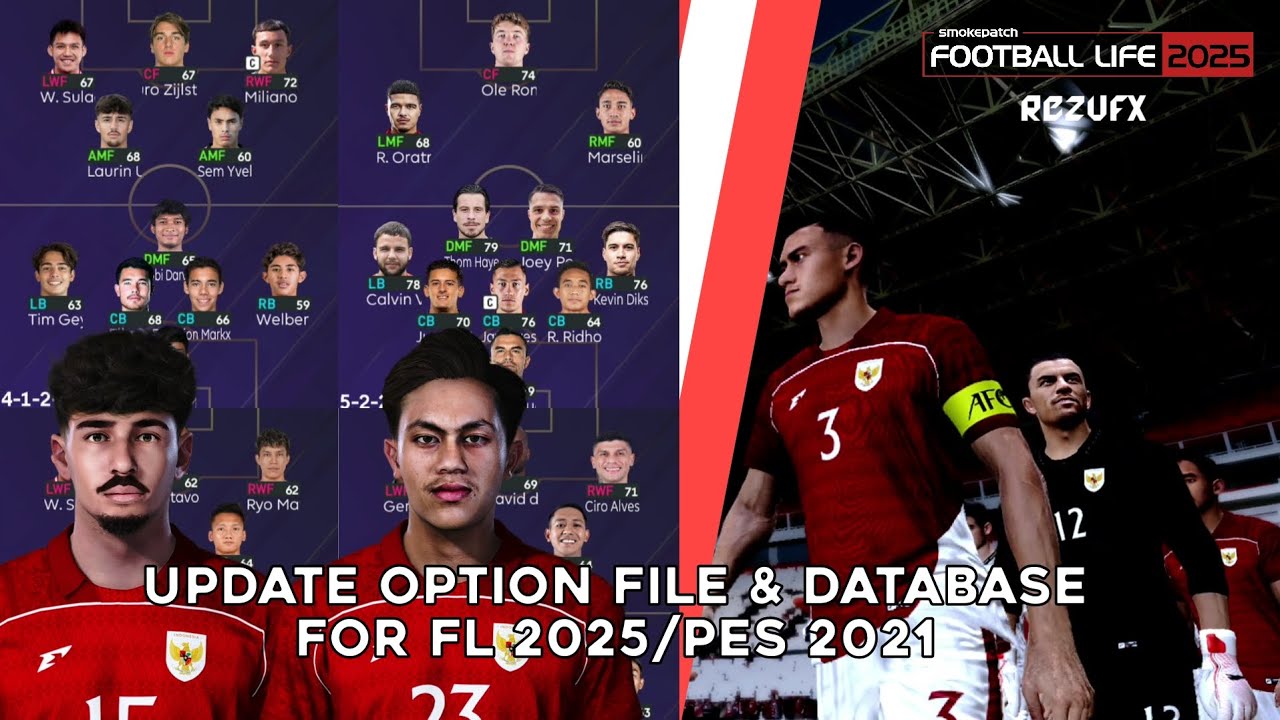 Update Option File & Database MegaPatch 3.1 for Football Life 2025 (April 2025)