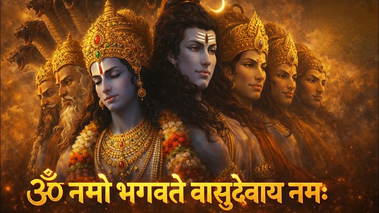 Om Namo Bhagavate Vasudevaya Namha | ॐ नमो भगवते वासुदेवाय नमः | मनाला शांती देणारा प्रभावी मंत्र
