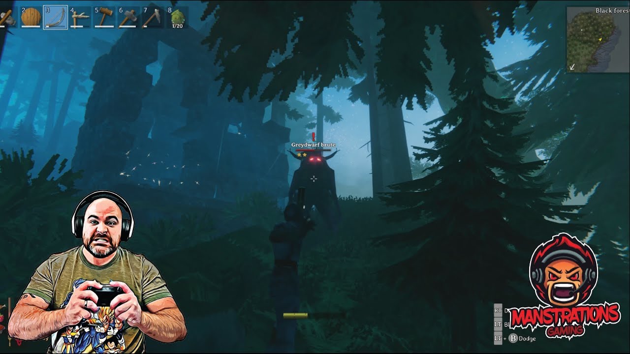 Valheim - 1v1 A Greydwarf Brute?? What Could Go Wrong??