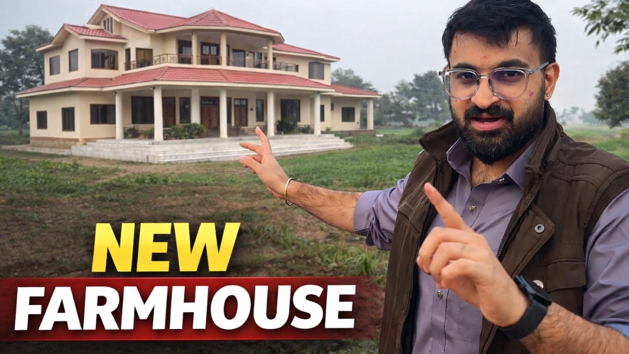 Farmhouse Tour 🏡 + Pehli Baar PADEL 🎾 | Mazza Aa Gaya!