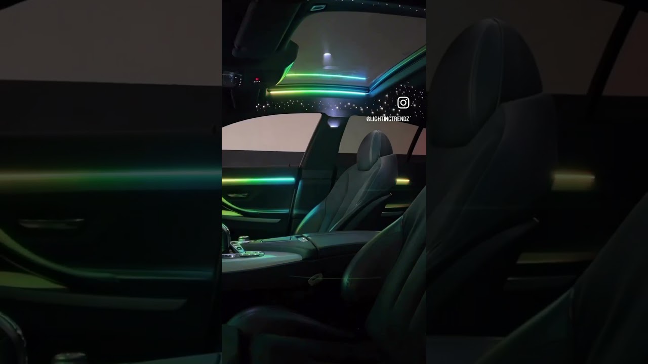 FLOW SERIES INTERIOR DASH TRIM KIT #hellcat #led #ambient #lifestyle #lighting #interior