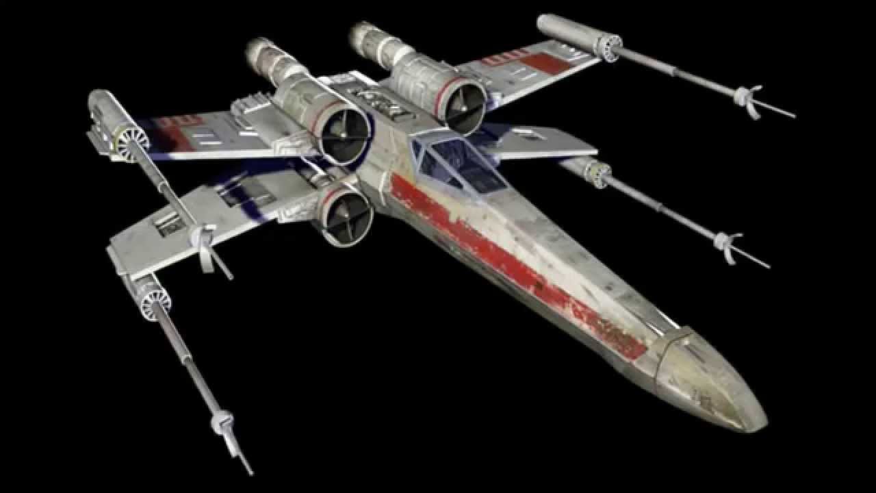 Star Wars: X Wing Ambient Engine Sound for 12 Hours Best Version