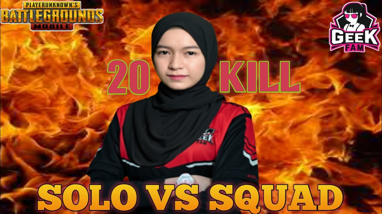 Geek Ica Solo Squad Di Sanhok !! Takti N' Skill Ica Tak Ada Obat | Pubg Mobile
