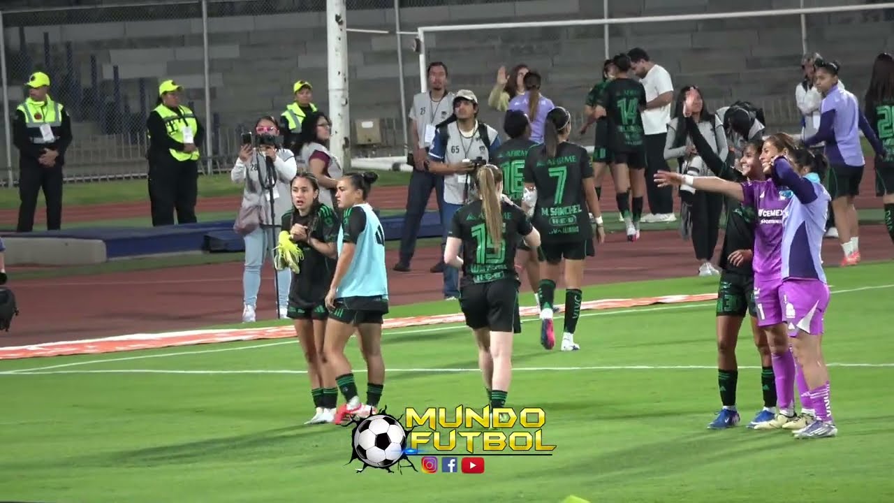 Así festeja Tigres femenil en CU | Derrotan a Pumas femenil 