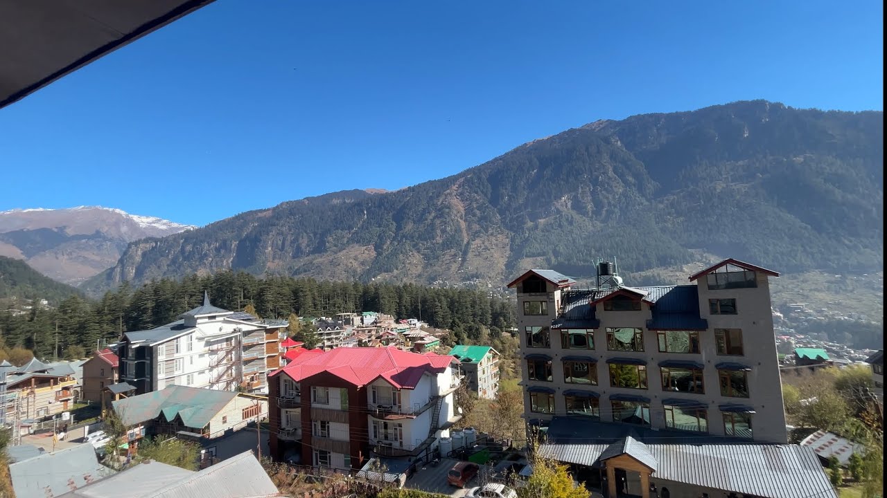 Himachal Series | Dharamshala to Manali HRTC Volvo | View Cottage Manali | Old Manali