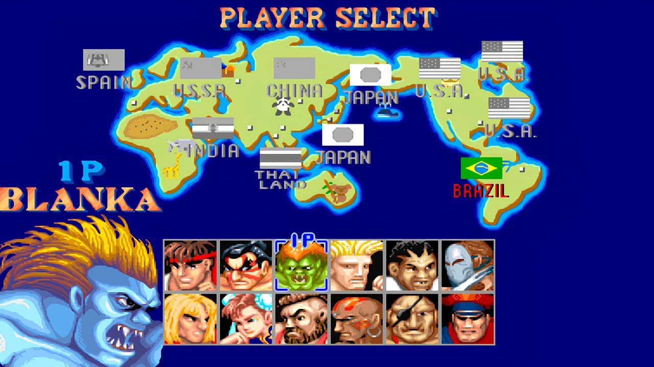 BLANKA Longplay: Street Fighter 2 Champion Edition (Hardest) - 4K 60 FPS
