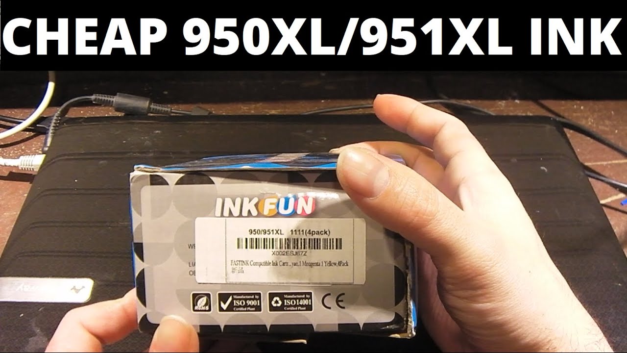 Trying out generic 950XL/951XL ink in the HP OfficeJet Pro 276DW printer