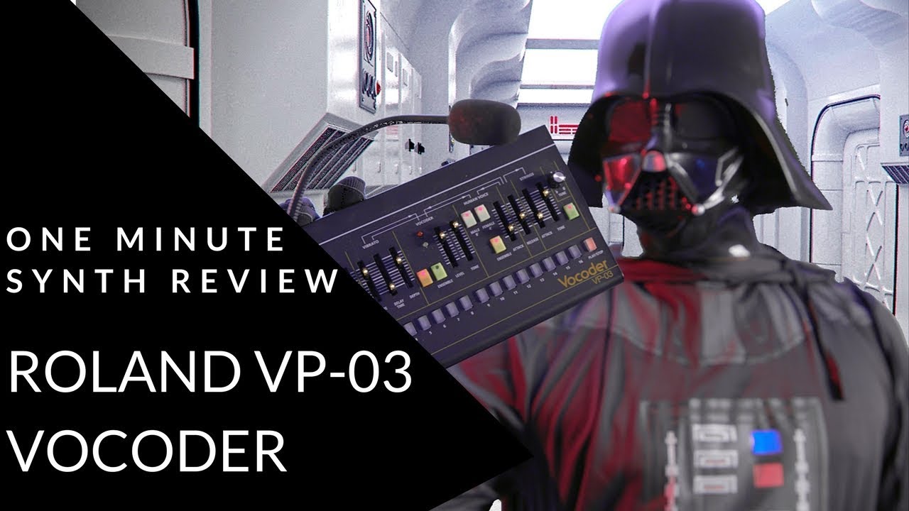 ONE MINUTE SYNTH REVIEW!!! Ep. 15 Roland VP-03 Vocoder