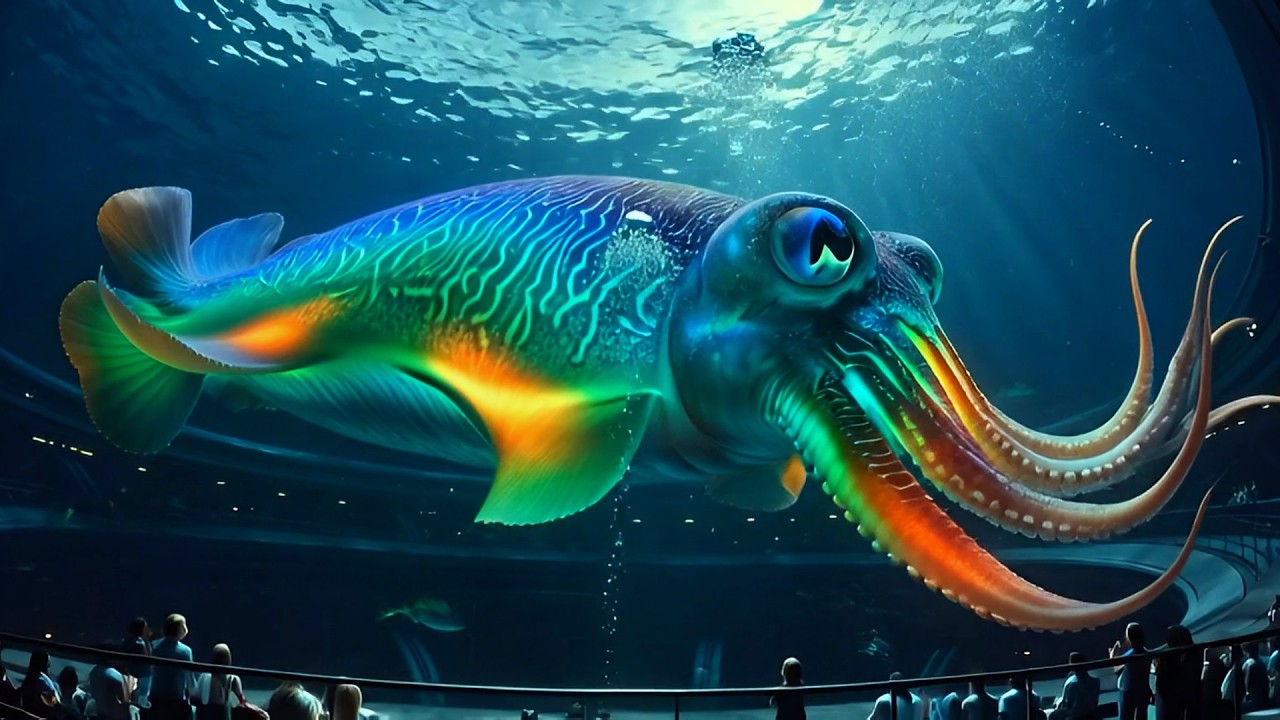 What If Sharks Were 100m LONG. Aquarium 2050