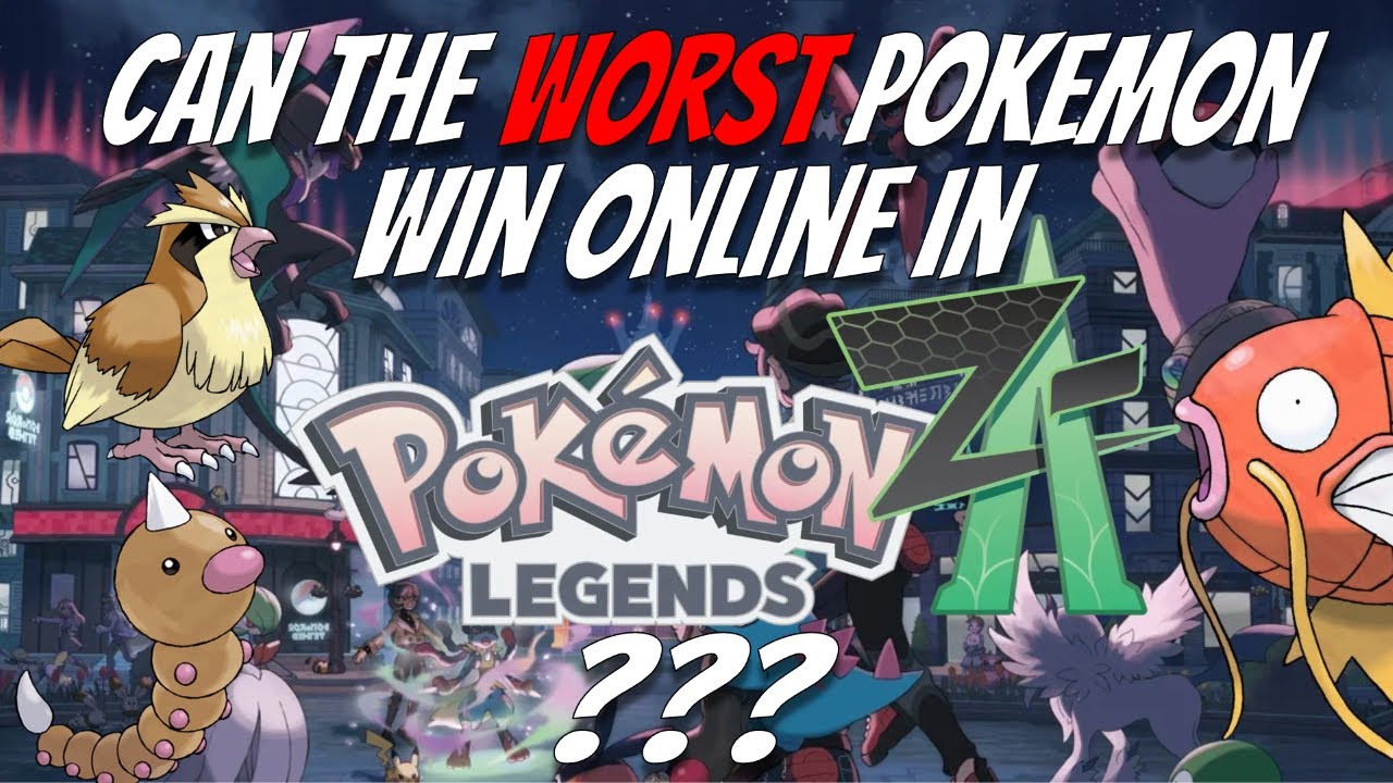 Сможет ли ХУДШИЙ покемон победить онлайн в Legends Z-A Battle Cub???