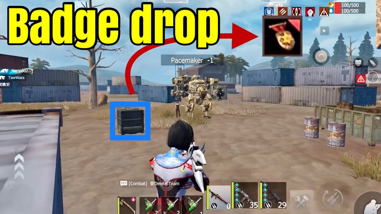 Badge drop in ranked server against robots//Last island of survival//last day rules survival