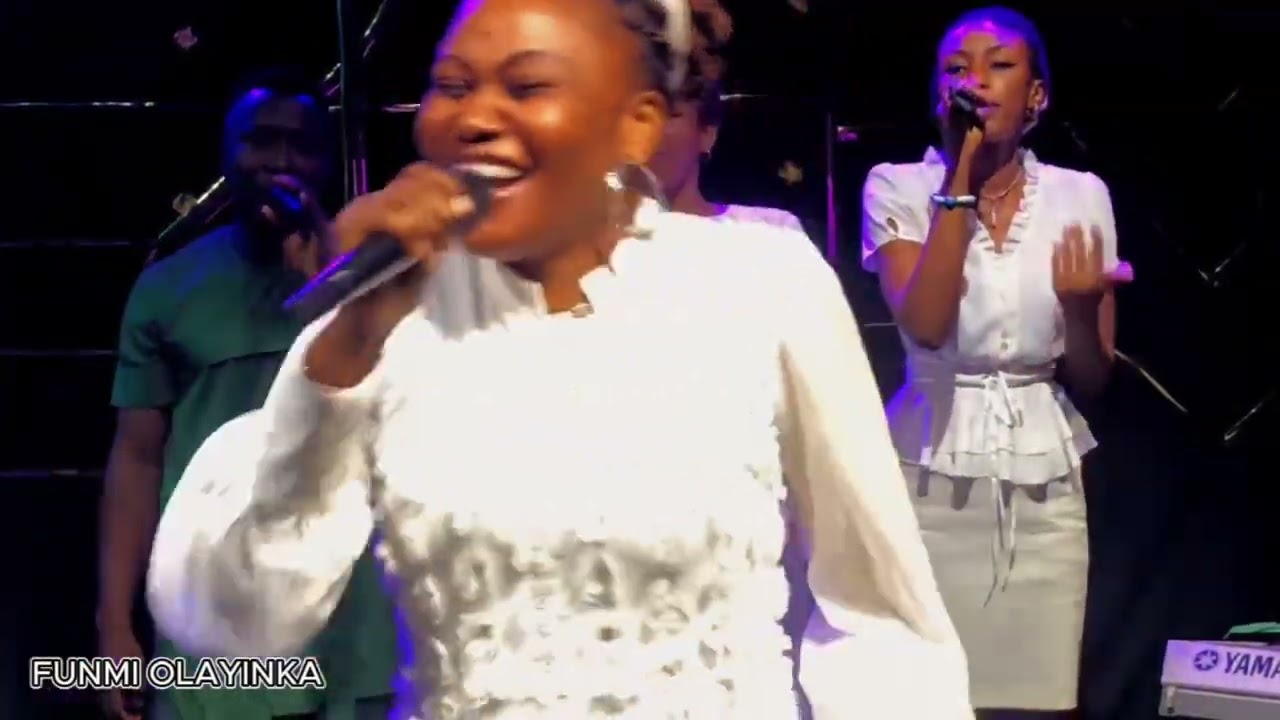 Let's Praise Him  by Funmi Olayinka..A live recording  session 3..A thanksgiving songs