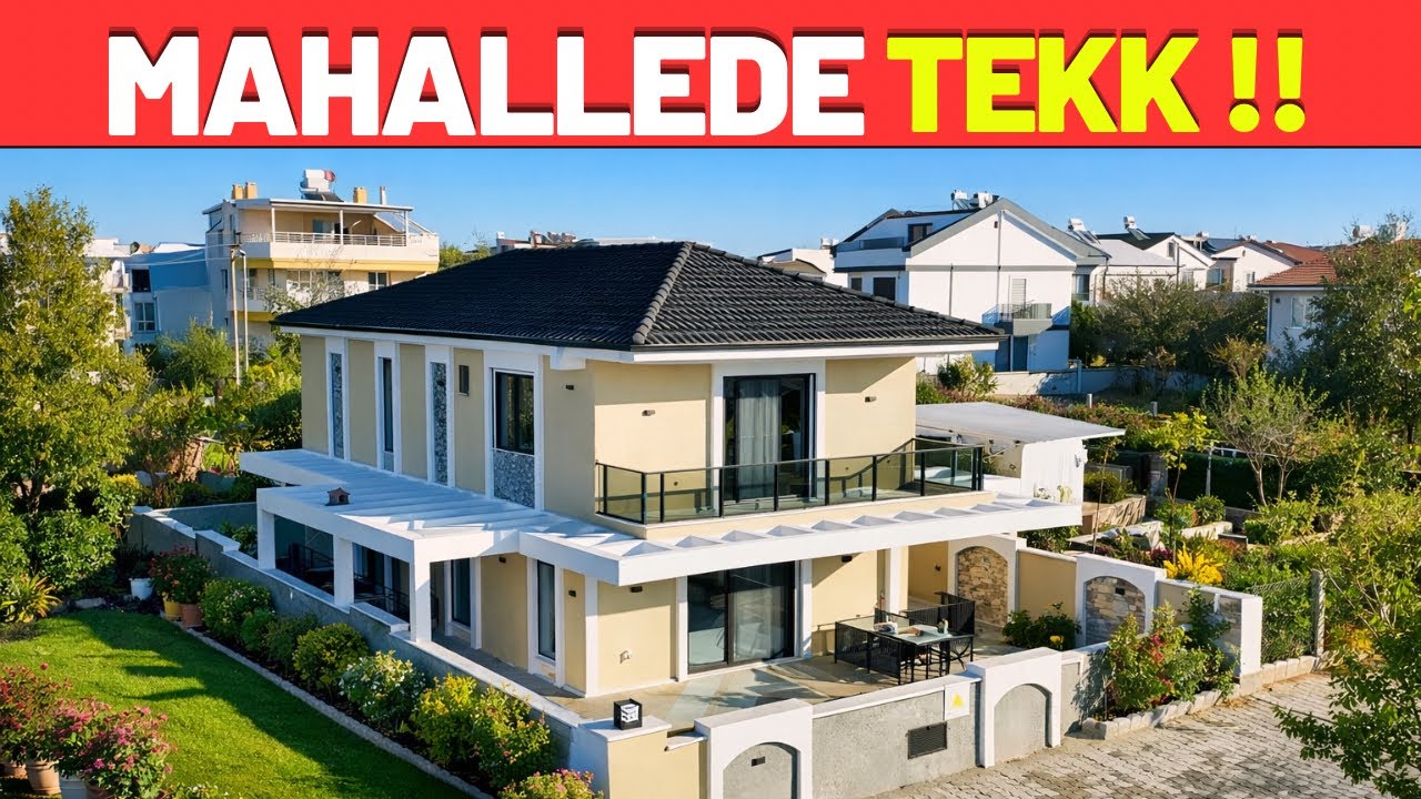 YENİ MODA VİLLA,4+1 HAVUZLU ,Didim-A665 #satılık #didim 