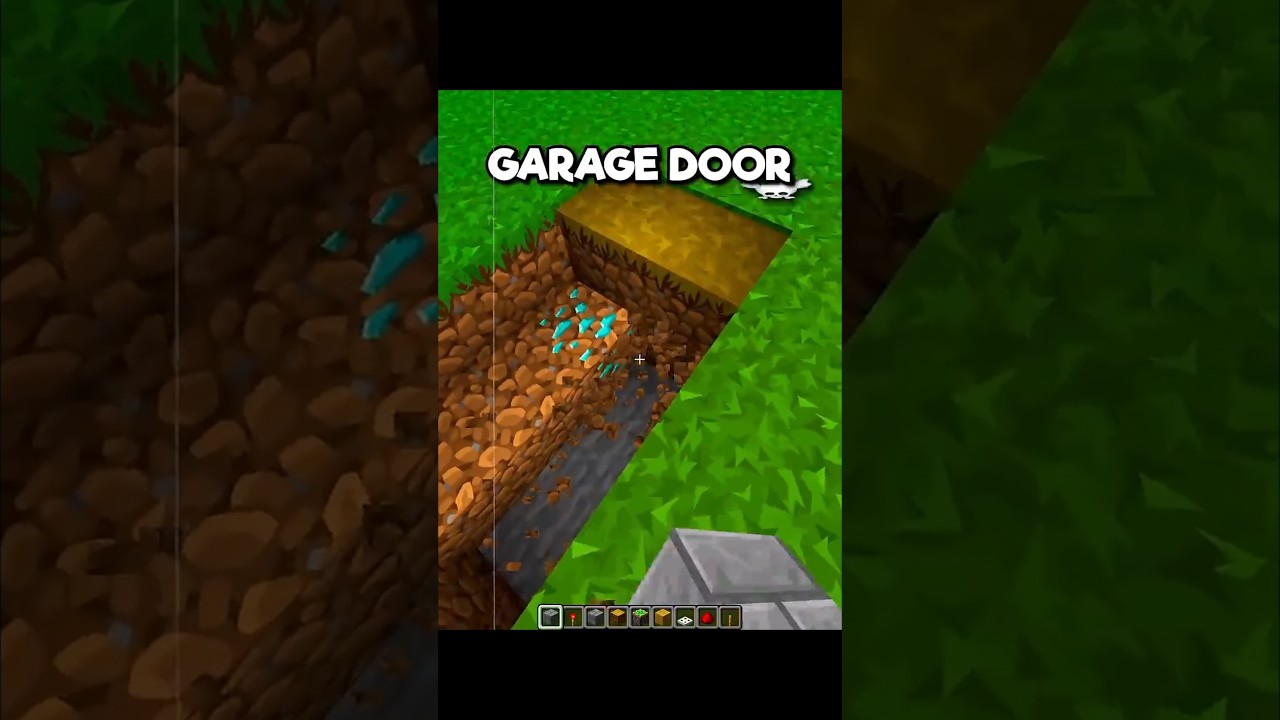 Minecraft Garage Door💀 