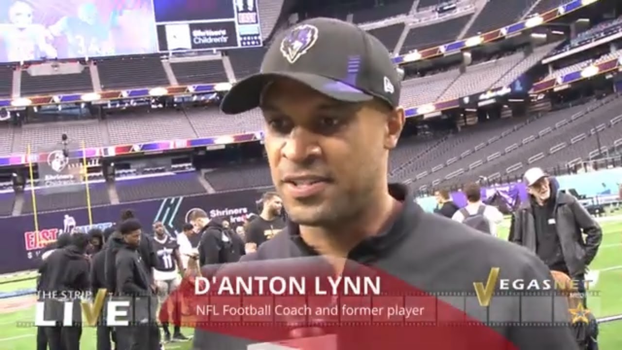 D'Anton Lynn on East-West Shrine Bowl (with Maria Ngo) | Media Interview on THE STRIP LIVE ★ Watch